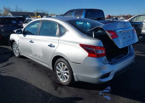 2019 Nissan Sentra Sv из США, поврежденный, VIN 3N1AB7AP4KY443508